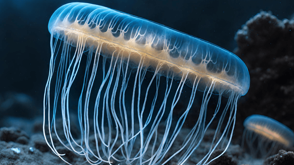 Bioluminescent Comb Jelly
